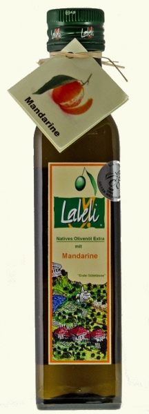 Natives Olivenöl extra mit Mandarine, Laleli, Türkei, 250 ml