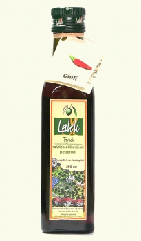 Natives Olivenöl extra mit Chili, Laleli, Türkei, 500 ml