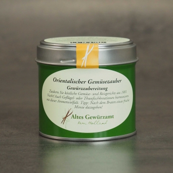 Orientalischer Gemüsezauber, 80g Dose, Altes Gewürzamt