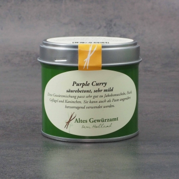 Purple Curry, 85g Dose, Altes Gewürzamt