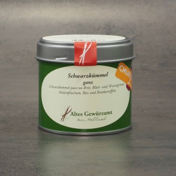 Schwarzkümmel Churfranken ganz, 75g Dose, Altes Gewürzamt