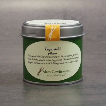 Togarashi, 60g Dose, Altes Gewürzamt