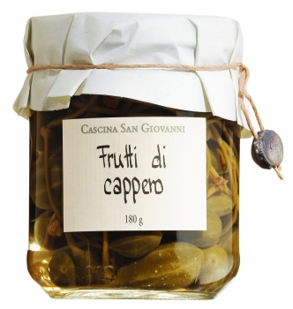 Frutti di cappero, Cascina san Giovanni, Italien