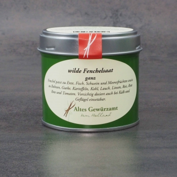 Fenchelsaat wild, ganz-70g Dose, Altes Gewürzamt