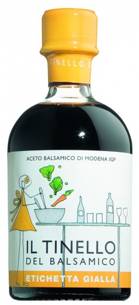 Il Tinello gelb, Aceto Balsamico di Modena IGP 250ml