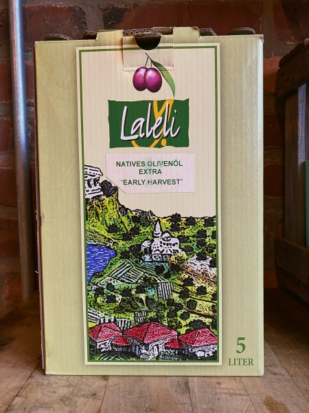 ,Early Harvest-Frühernte‘, Extra Natives Olivenöl, Laleli, 5 Liter