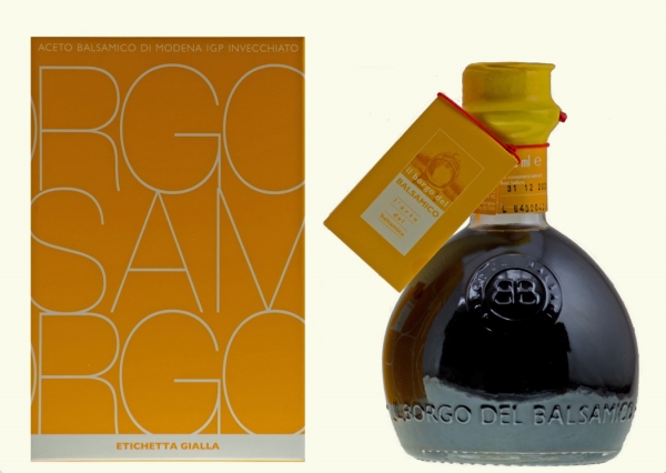 Aceto Balsamico di Modena IGP gelb, Il Borgo del Balsamico, 250 ml