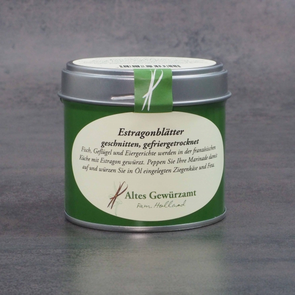 Estragonblätter, 10g Dose, Altes Gewürzamt