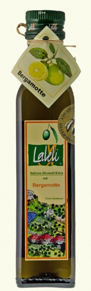 Olivenöl mit Bergamotte, Laleli