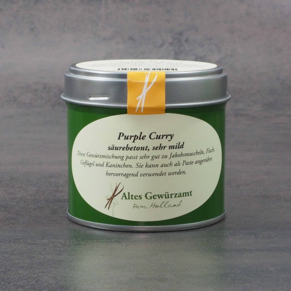 Purple Curry, 85g Dose, Altes Gewürzamt
