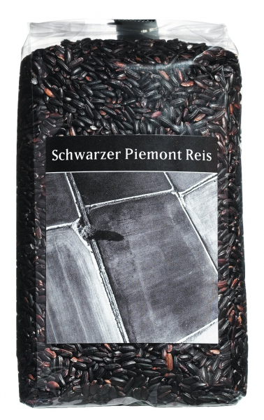 Schwarzer Piemont Reis aus Italien, Viani, 400 g