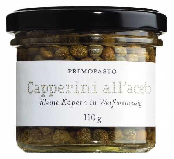 Capperi mini all'aceto, Primopasto, 110 g